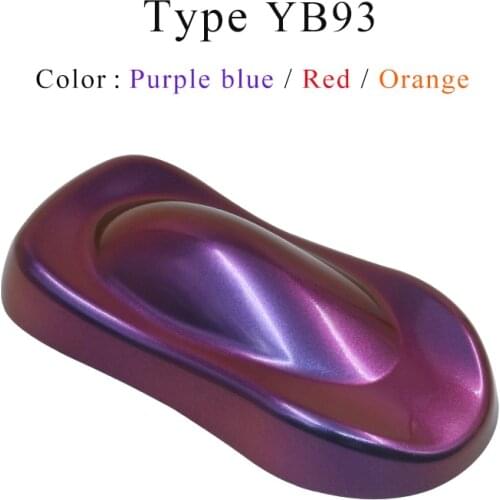 YB93 Chameleon Pigments Acrylic Paint Powder Coating Colorant Dye for Cars Arts Crafts Nails Decoration 10g Painting Supplies