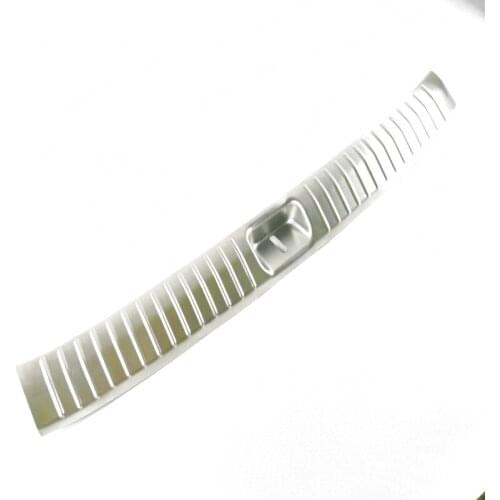 Car Trunk Rear Bumper Sill Protector Plate ABS Chorme Cover Guard Trim Back Door Tail Gate Frame For Kia Sportage 2016 2017