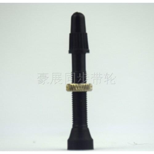 100pcs/lot 50pairs 46mm MTB Road Bike Extender Valves Ultra-light Aluminum With Tubeless Valve Core For Bicycle Accessories