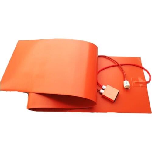 400*1900*1.5mm 230V 4500W Silicone Snowboard Press Heater 1000mm Lead Wire