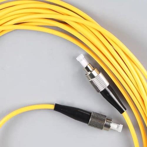 5Meters FC/PC-FC/PC,Singlemode 9/125,Simplex,Optical Fiber Patch Cord Cable,FC to FC