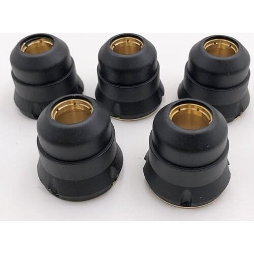 High quality Trafimet S45 Plasma Cutting Consumables Retaining Cap Shield PC0116 10PCS