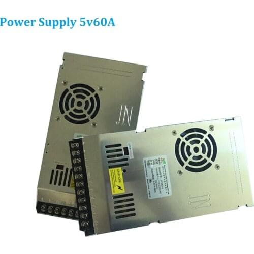 5V 60A 300W 200W LED Power Supply LED Display Power Adapter Switching Input AC110V-220V to DC5V Power supplies,P4,P5,P6,P8,P10