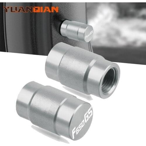 Motorcycle Accessories Couple Aluminum For BMW F650GS 650 GS F Vehicle Wheel Tire Valve Stem Caps Covers for Universal cycle