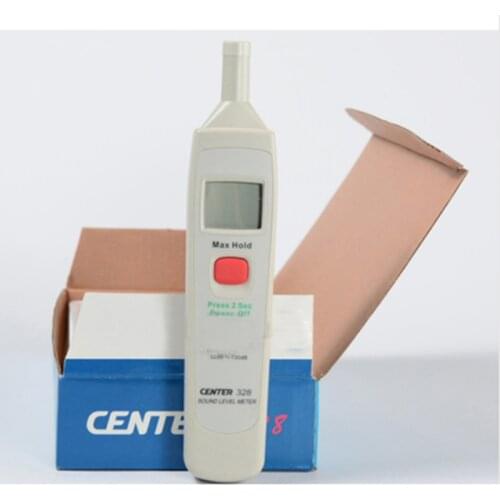 CENTER-328 Sound Level Meter (Pocket Size)4-digit LCD With A Resolution Of 0.1dBLow Cost High PerformanceMaximum Recording