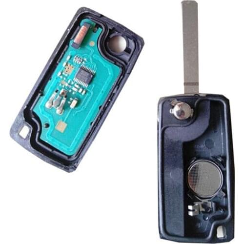 Car Remote Keyless Entry Key Fob Case 433MHz For 207 307 CC 308