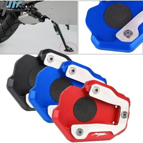 For Honda CRF1100L CRF 1100 L Africa Twin Adventure Sports DCT 2020-2021 Kickstand Extension Foot Side Stand Enlarger Plate Pad