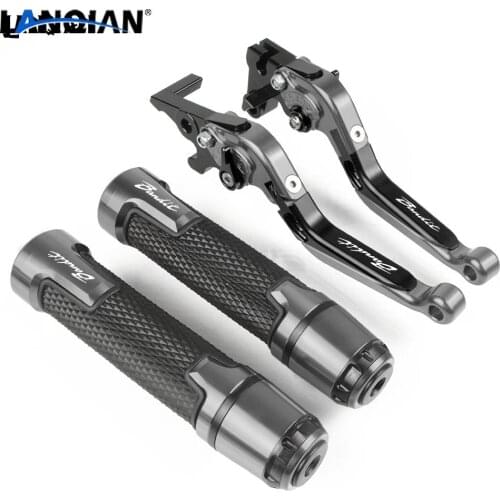 For Suzuki Bandit GSF600S Motorcycle Brake Clutch Lever & 7/8 Handlebar Grips Bandit GSF 600S 1995-2004 2003 Bandit Accessories