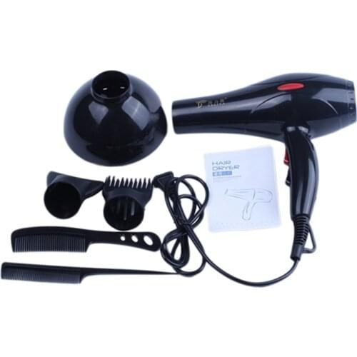 Hot Sale 6-piece Hair Dryer 2200W Household Hair Dryer Diffuser/Comb Salon US Plug