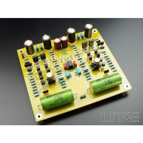 Finished Lite A15 transistor Marklevinson Circuit preamplifier board Gold sealed tube LM394
