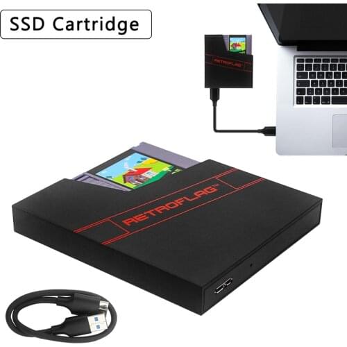 Retroflag SSD Cartridge For NESPi4 Case Hard Drive Enclosure Support 7mm Thickness 2.5 inch SATA SSD For Raspberry Pi Android TV