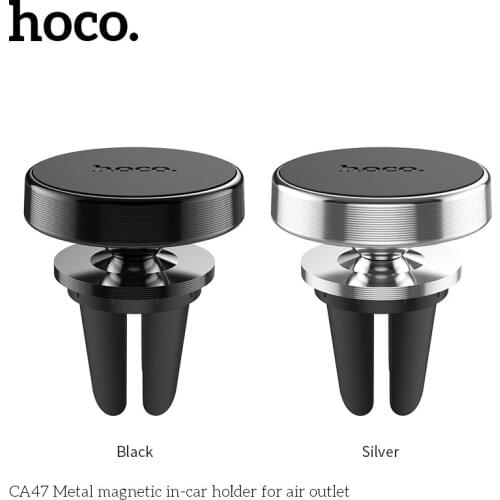 CA47 Metal magnetic in-car holder for air outlet iPhone samsung Mobile Huawei GPS navigation bracket solid aluminum