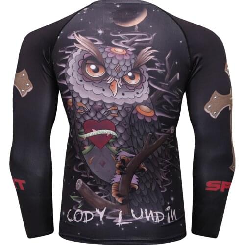 Men Long Sleeve Jogging Rash Guard Shirts Swimwear Surf Top UPF 50+ Running Shirts Sport wear