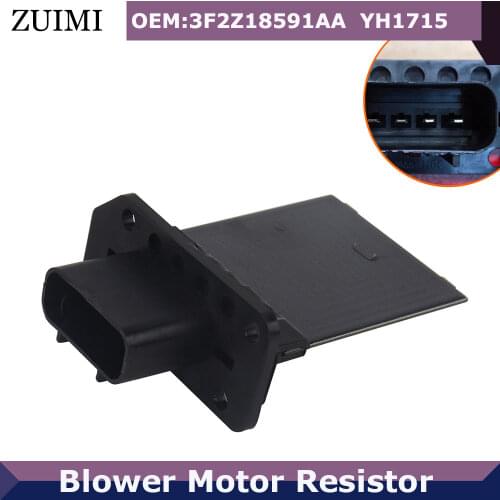 Blower Motor Resistor Mercury Mariner Replaces YH-1715 3F2Z18591AA 3F2H19A706AB 973-444 For Ford F-150 Expedition Mustang