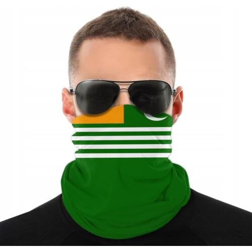 Kashmir Country Flag Scarves Neck Face Mask Men Women Halloween Neck Gaiter Seamless Bandana Windproof Headband Biking Climbing