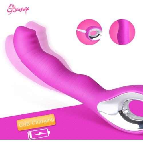 Silicone Finger Wand Massage G-spot Vibrator 10 Speed Vibrating Rechargeble Clitoris stimulator Adult Sex Toys for Women