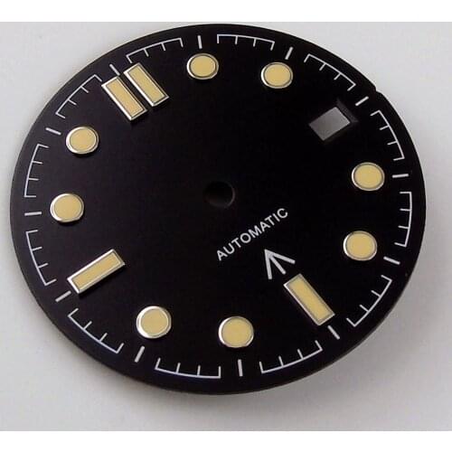 31mm Sterile watch dial parts fit for ETA2824 2836 Miyota 8215 821A NH35 Luminous wristwatch replacement