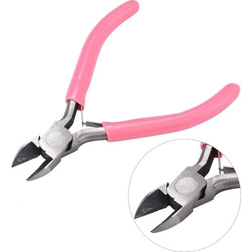 Carbon Steel Jewelry Pliers Side Cutting Pliers Polishing Jewelry Making Tools 10.5x7.5x0.85cm