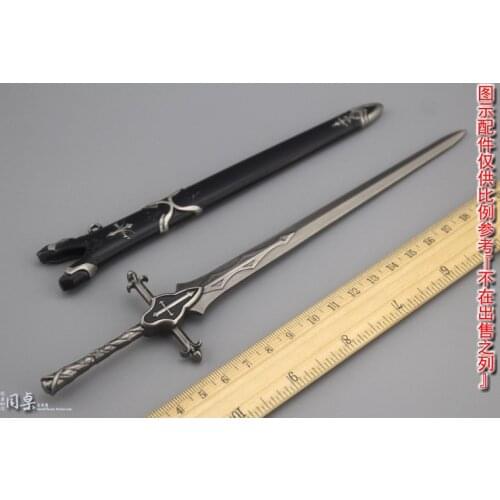 In stock Weapon Model 1/6 Western Sword Giant Sword For 12-inch doll Soldier Accessories