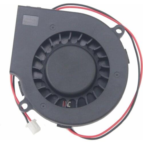 2Pcs Gdstime PC Fan 75mm x 15mm Ball Bearing 7515 DC Brushless Machine Equitment Cooling Exhaust Blower Fan 12V CPU Cooler
