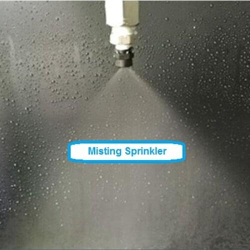 10pcs 1/8'' Male Thread Elaboration Misting Sprinkler High Quality Uniform Watering Nozzle Garden Irrigation Cooling Emitter