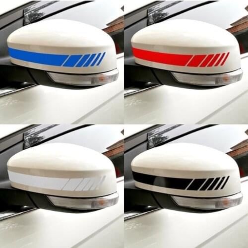 2pcs Rear View Mirror Sticker Reflective Car Stickers And Decals Car Rearview Mirrors Decoration Exterior Accessories