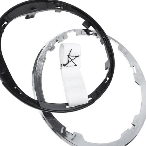 Car Plastic Gear Gaiter Boot Cover Ring Gear Shift Knob Stick Lever Frame For Fiat 500 500c 2007-2015