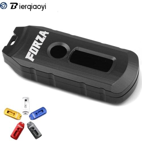 Keychain Cover with Logo For Honda Forza300 250 125 MF13 2018 2019 Forza 300 Motorcycle 3D Remote Control Key Chain Case Bag