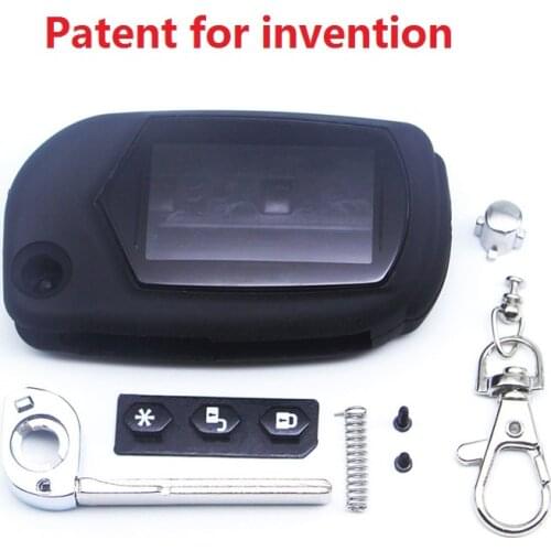 A91 Key Case Keychain for Starline A91 A61 B9 B6 uncut blade fob case cover A91 folding car flip Remote Control