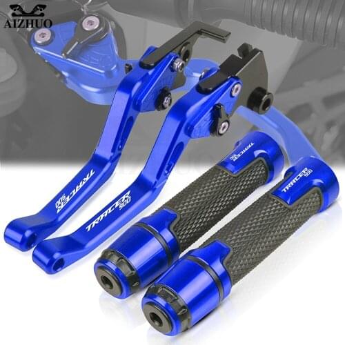 FOR YAMAHA TRACER900 TRACER 900 MT09 2018 2019 2020 Motorcycle CNC Brake Clutch Levers Hand Grips Handlebar Handle Bar Grips