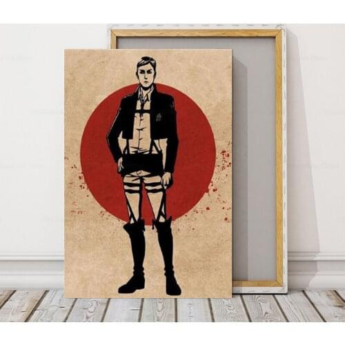 Erwin Smith Anime Art Canvas Poster Print Home Decor Painting