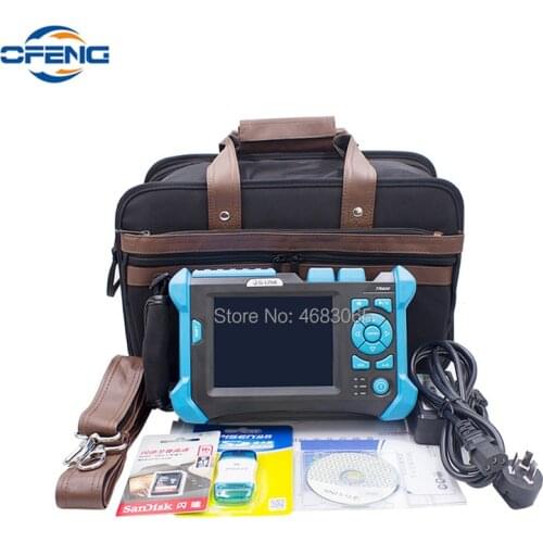 GLINK OTDR TR600 32/30dB SM 1310/1550 OTDR Optical Time Domain Reflectometer Fiber Optic OTDR with Touch Scre Ship by DHL