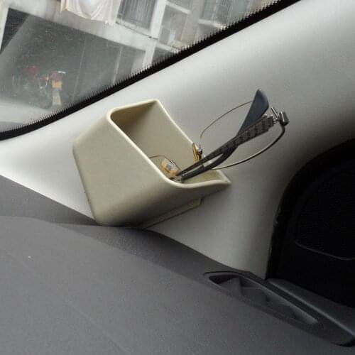 2 pcs. Universal Auto Intimate Accessories Glasses Storage Holder Box for Suzuki SX4 SWIFT Alto Liane Grand Vitara Jimny SCross