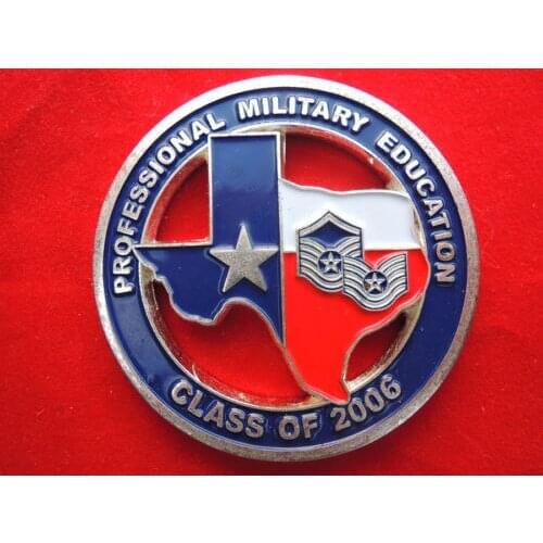 Custom metal coin High quality metal coins hot sales NCO ACADEMY PROFESSIONAL MILITARY EDUCATION CHALLENGE COIN FH810183