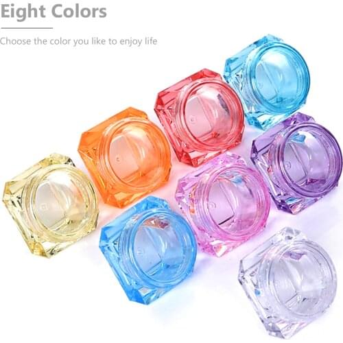 Mini Bottle Cosmetic Makeup Cream Bottles & Jar For Travel Portable Plastic Jar Art Lip Balm Container Useful Storage Refillable