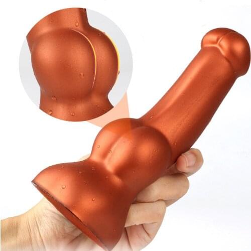 Huge Faloimitator Realistic Dildo Anal Toys for Women Soft Butt Plug Sex Toys Shop for Adults Big Penis With Suction Cup Phallus