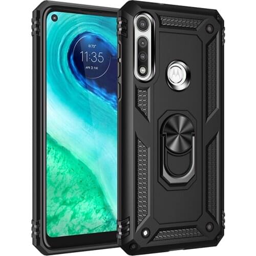 For Motorola Moto G Fast Armor Shockproof Case for Moto G Fast Gfast Military Drop Protective Magnet Car Holder Ring Case Cover