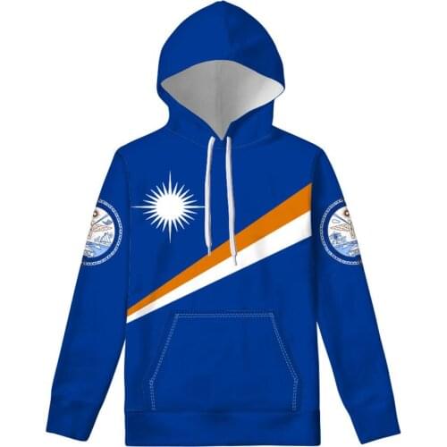 MARSHALL ISLANDS pullover diy free custom made name number mhl sweatshirt nation flag country respirant mh print photo clothing