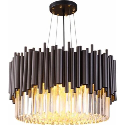 Modern crystal chandelier luxury living room dining crystal chandelier room lamp Villa lights Decorate your beautiful home