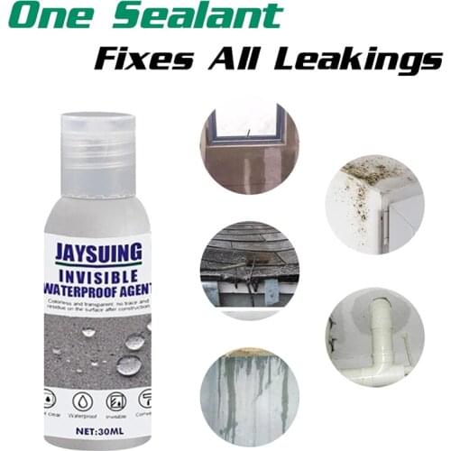 30ml Roof Bathroom Leak-proof Artifact Waterproof Coating Glue Spray Home Penetrating Seepage Wall Spray Waterproof Sealant Glue