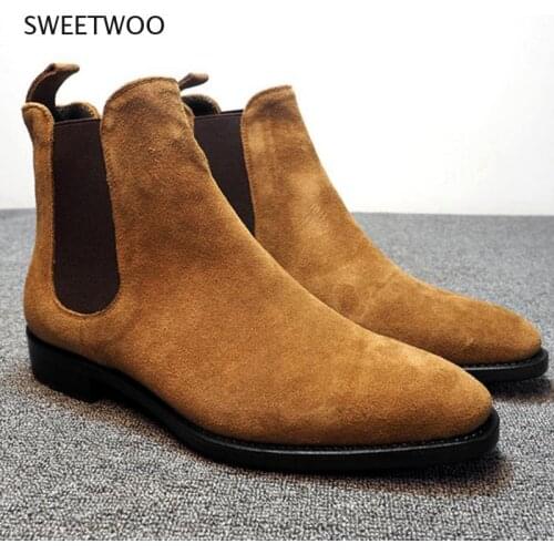 SWEETWOO Men's Chelsea Boots