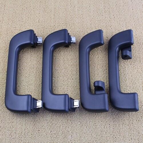 4PCS Gray Black Beige Front Rear Left Right Roof Grip Handle Grab For Audi A4 S4 A5 S5 2008-2014 RS5 COUPE QUATTRO 2013-2014 Q5