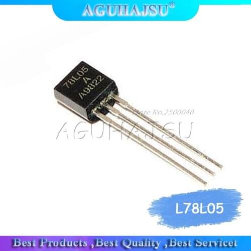 50pcs 78L05 L78L05 Voltage Regulators 5.0V 0.1A Positive TO-92 new original