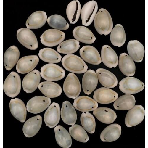 30/50 Natural Sea Shells Loose Beads Home Decorations DIY Craft Conch Shell For Jewelry Accessories 18mm-20mm