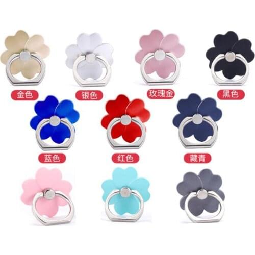 UVR 360 Degree Flower Holder Finger Ring Mobile Phone Stand Holder For iPhone/Samsung/Xiaomi Ring All Smart Phone Holder