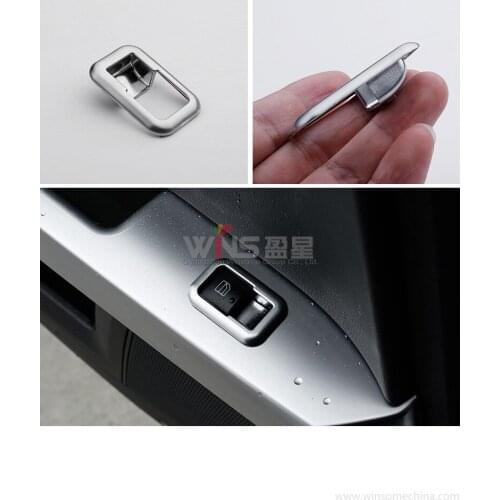 For Mercedes Benz GLE SUV M Class 2012-2017 W166 ML Window Glass Adjust Button Decorative Trim Cover Car Styling Accessories