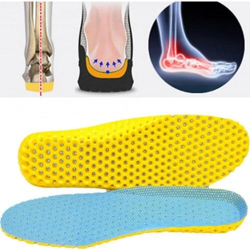 Breathable Deodorant Shock-proof Insoles Unisex Fitness Sport Sneakers Shoes Pad