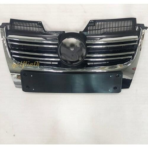 Chrome Front Center Grille grill For Volkswagen VW Golf Jetta MK5 2005-2011