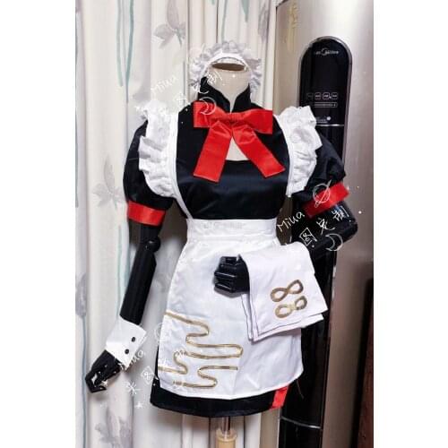 {Irelia H Store }Swire Cosplay Arknights Swire Cosplay Maid dress cosplay costume Can costume made
