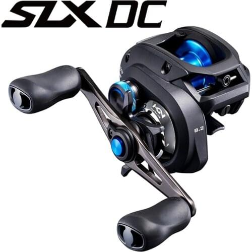 2019 Original SHIMANO SLX DC 150 151 150HG 151HG 150XG 151XG low Profile Baitcast fishing reel 4BB+1RB